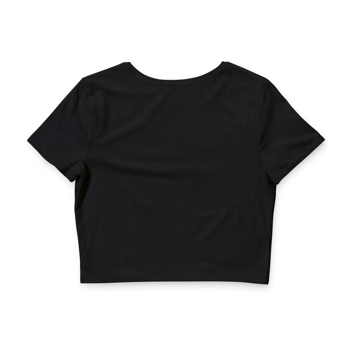 Meditating Figure with Lotus Mandala Crop Tee | Yoga Chakra Top