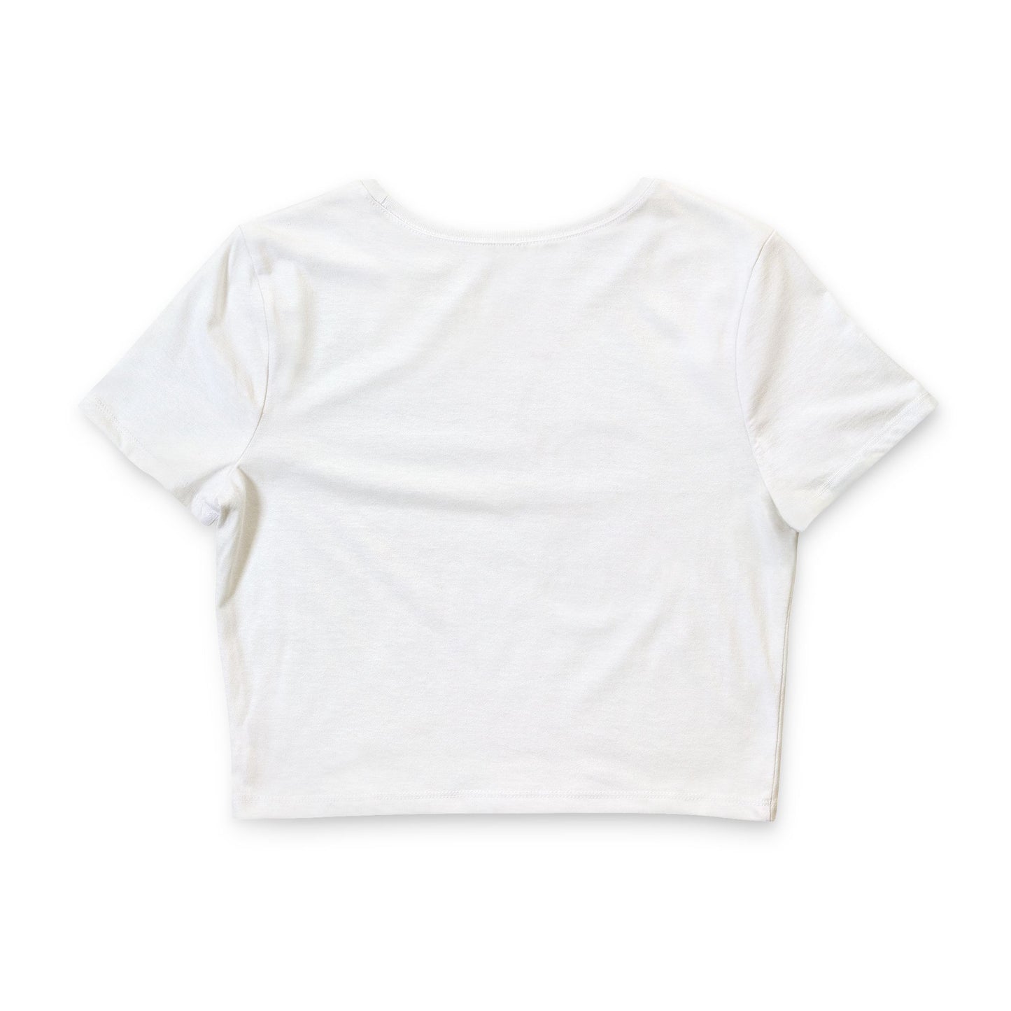 Meditating Figure with Lotus Mandala Crop Tee | Yoga Chakra Top