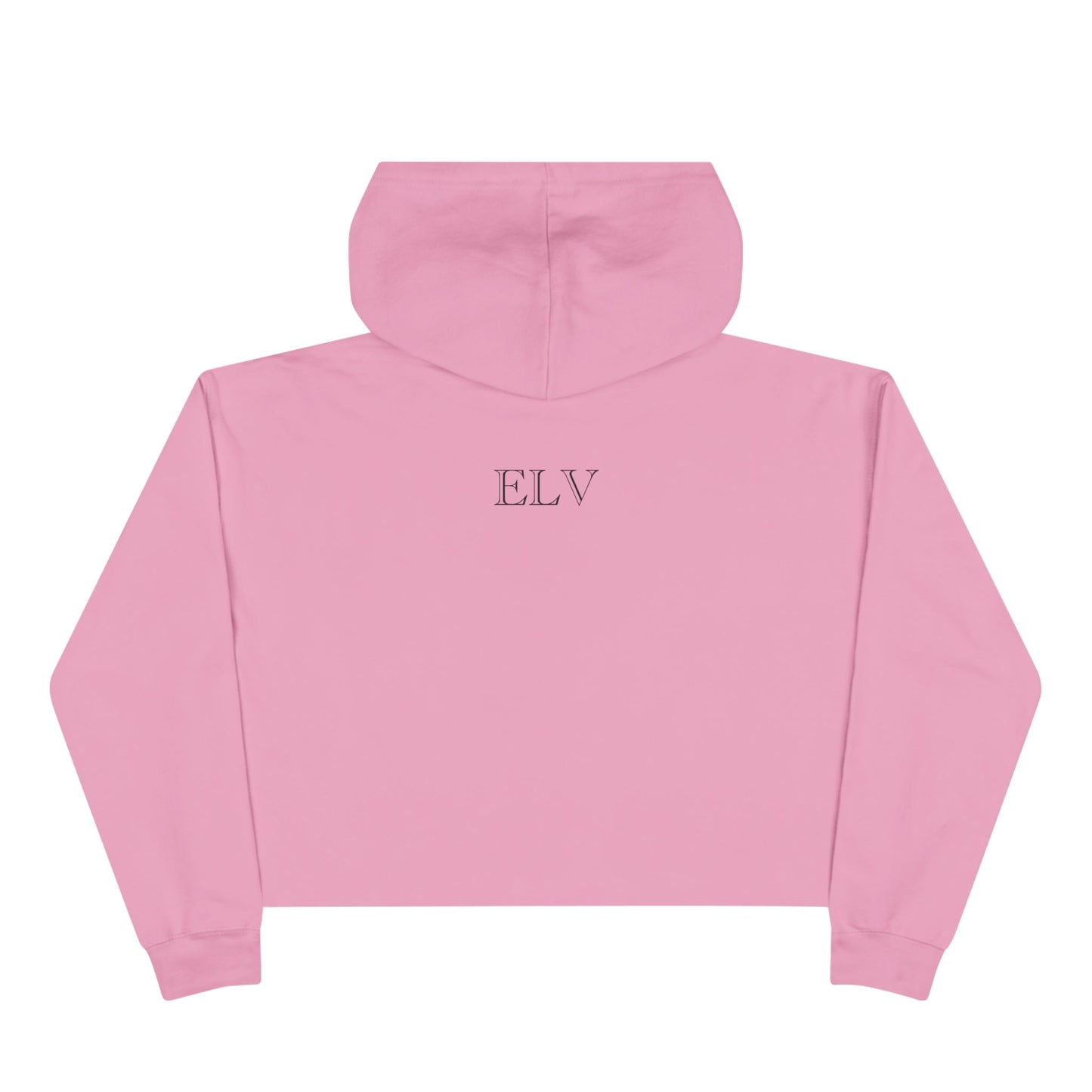 Meditation Lotus Silhouette Crop Hoodie | Yoga Chakra Graphic
