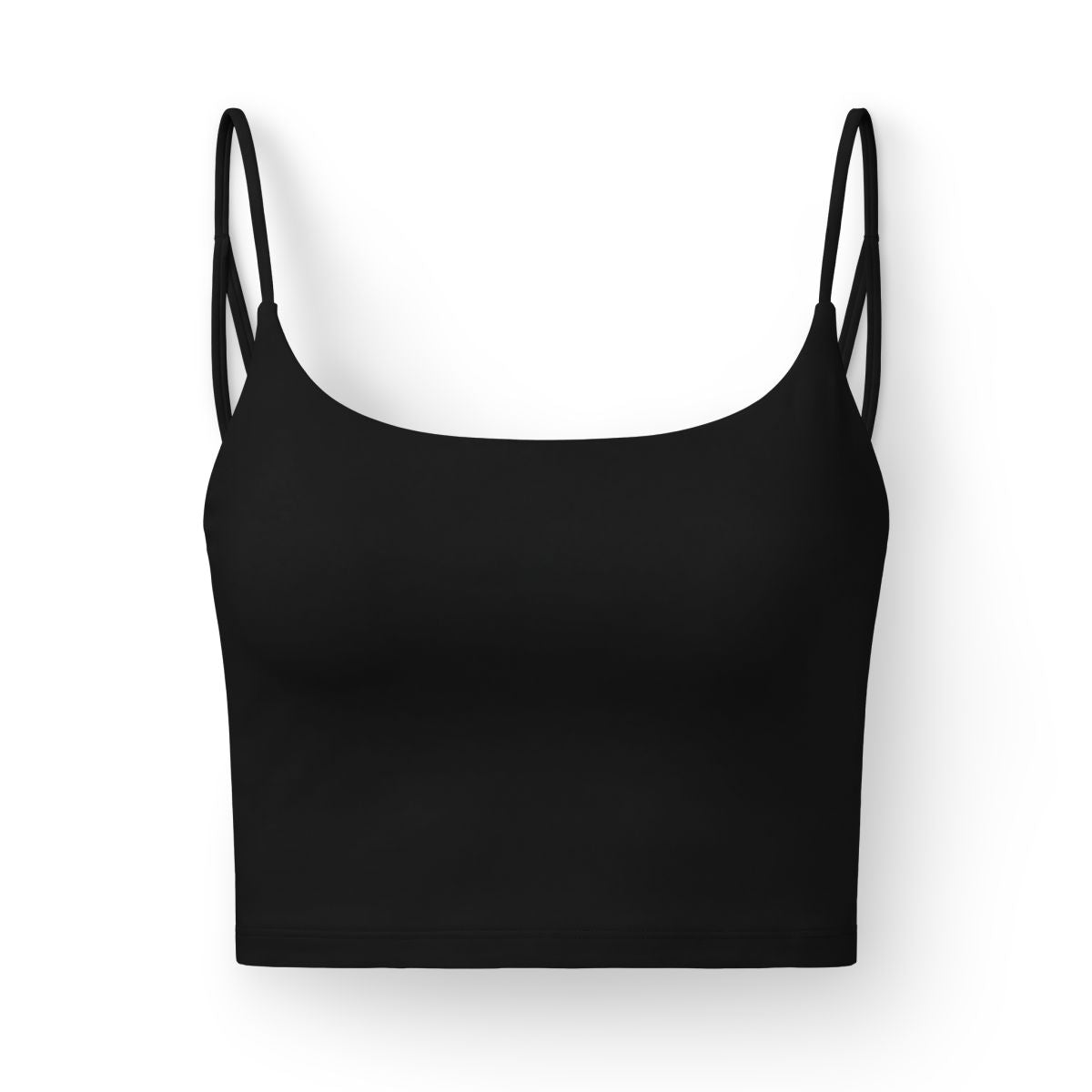Luxe Strappy Bra — Elegant Everyday Crop with Subtle 'ELV' Back Rhinestone Detail